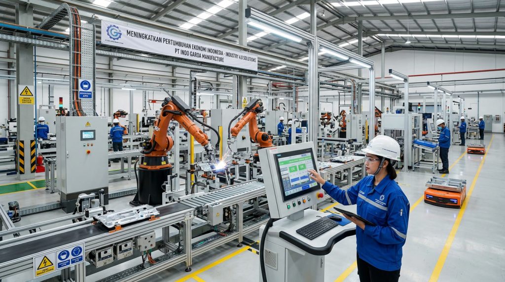 industri manufaktur, ekspor impor, industri Indonesia
